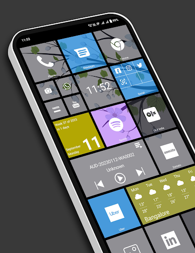 WinTiles Launcher - win style পিসি