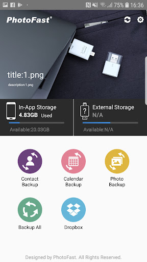 PhotoFast ONE PC版