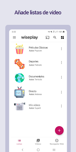Wiseplay: Reproductor de video