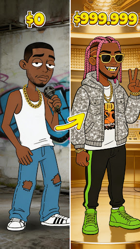 komputer Rap Star:Idle Clicker