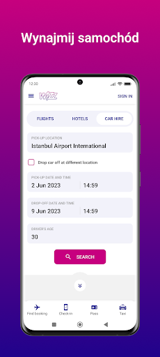 Wizz Air – Rezerwuj Loty PC