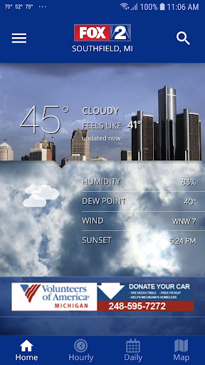 FOX 2 Detroit: Weather & Radar PC