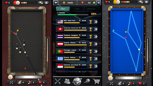 3-Cushion & 4-Ball PC