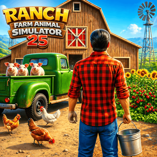 Ranch Farm Animal Simulator 25