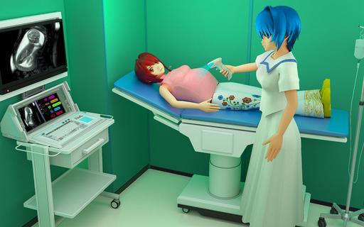 Anime Pregnant Mother Babycare