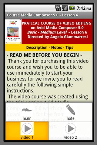 Course Media Composer 5 app.6 PC