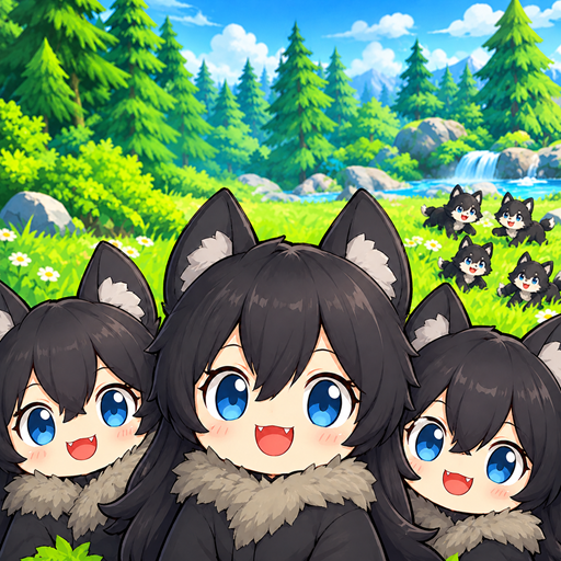 Wolf Family Time Simulator