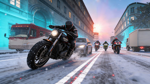 Motor Bike: Xtreme Races