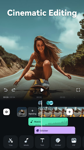 Filmora：AI Video Editor, Maker电脑版