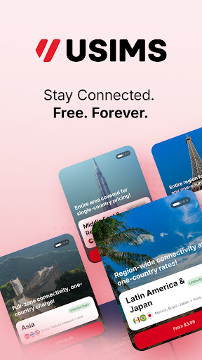 eSIM for Travel & Data | USIMS