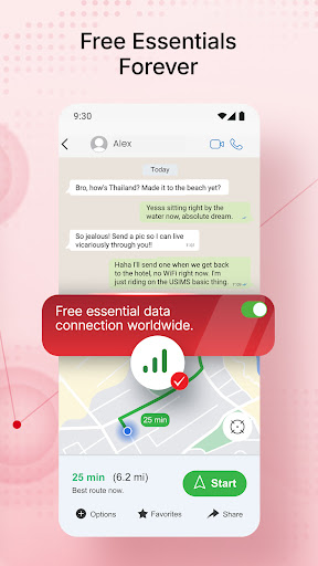 eSIM for Travel & Data | USIMS