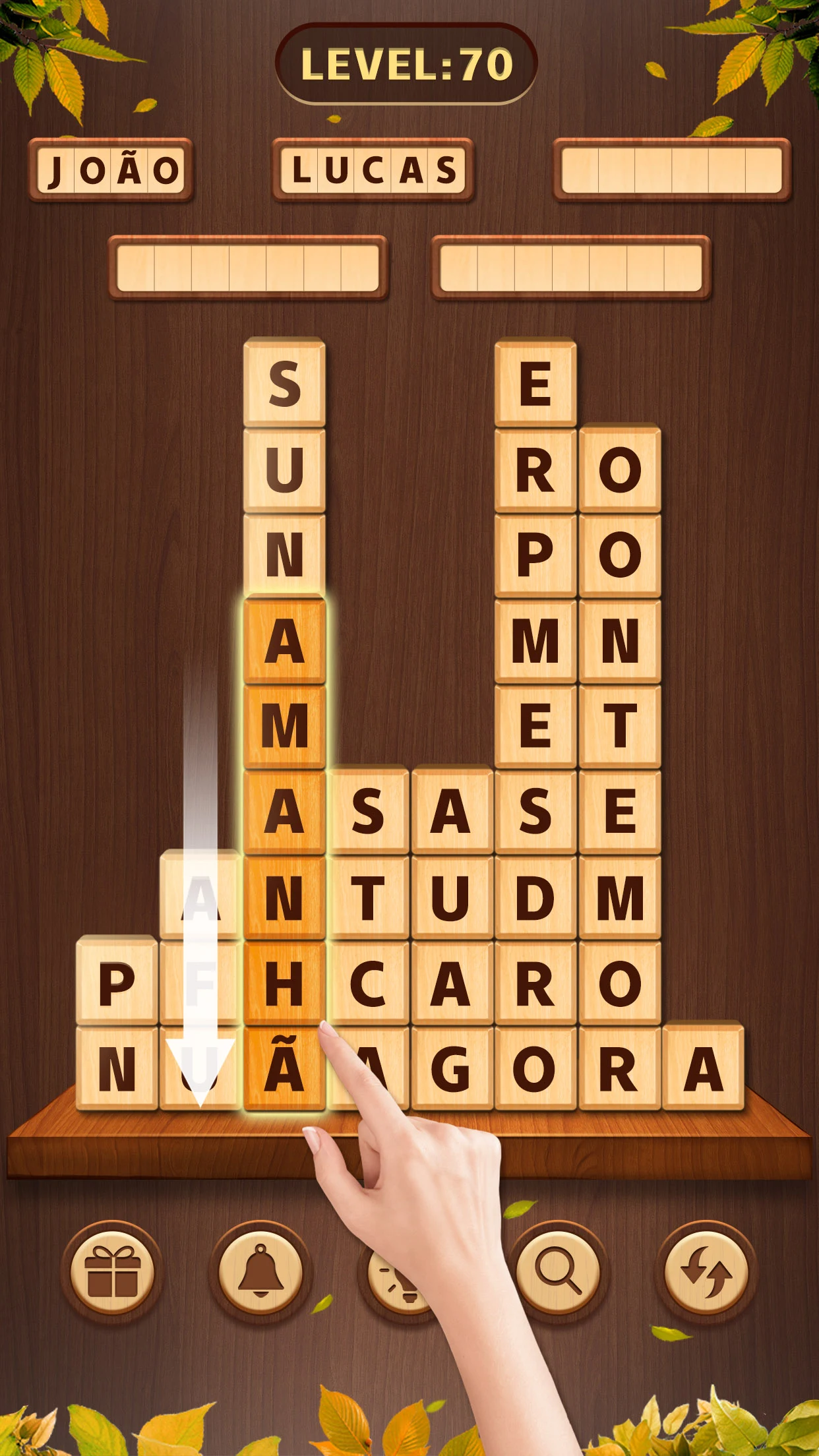 Esmagar Palavras: Palavras cruzadas & Caça Palavra para PC