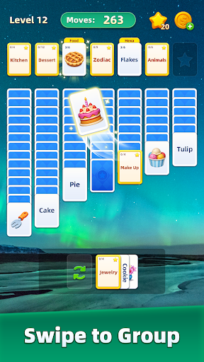 Word MindSort: Solitaire PC
