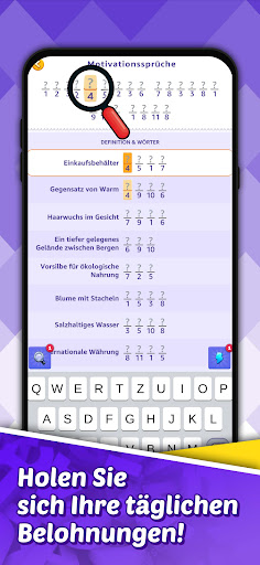 Wörter Decoder - Worträtsel