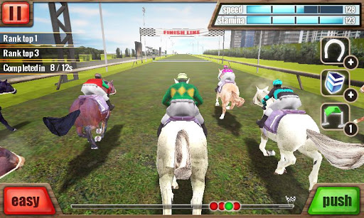 Cavallo da corsa 3D