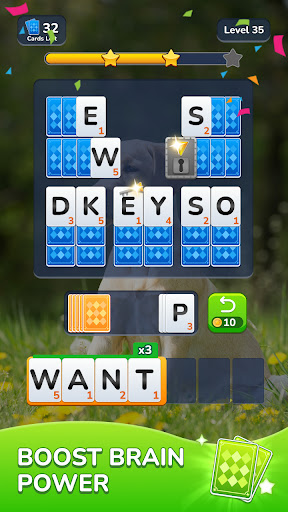 Word Solitaire-Unscramble Puz