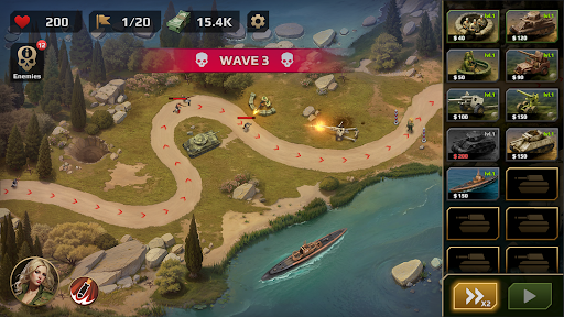 WWII Defense: RTS Army TD game