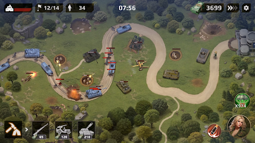 WWII Defense: RTS Army TD game الحاسوب