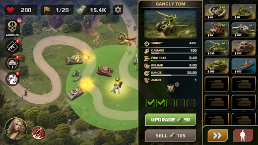 WWII Defense: RTS Army TD game