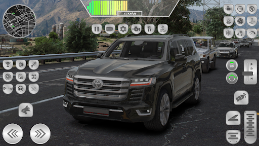 Luxury Land Cruiser Sand Drive الحاسوب