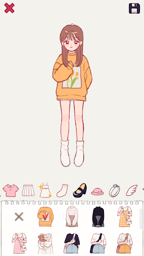 색연필 소녀 : 옷입히기 게임 PC