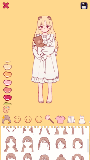 색연필 소녀 : 옷입히기 게임 PC