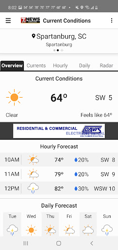 komputer WSPA Weather