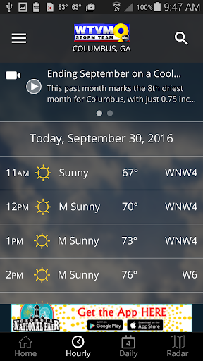 WTVM Storm Team 9 Weather PC