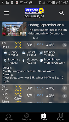 WTVM Storm Team 9 Weather PC