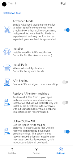 komputer Install Buddy: XAPK, APKs