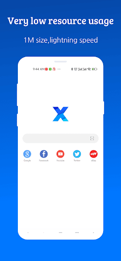 XBrowser - Mini & Super fast পিসি