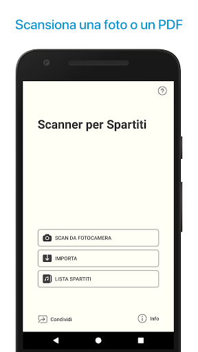 Lettore di spartiti e scanner PC