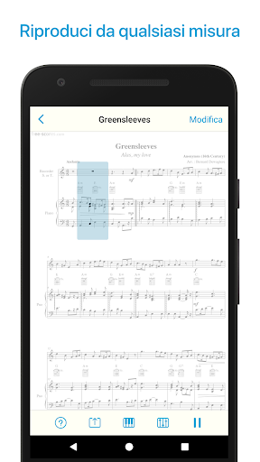 Lettore di spartiti e scanner PC
