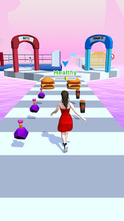 Girl Runner 3D الحاسوب