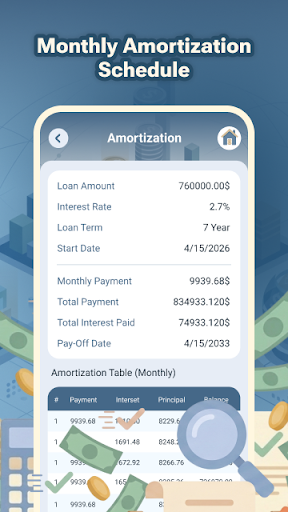 Pure Loan Calculator الحاسوب