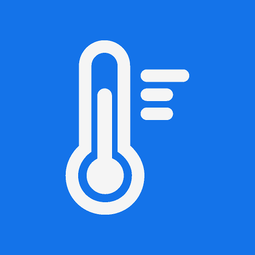 komputer Weather Thermometer