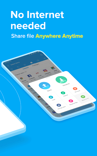 ShareMe: File sharing الحاسوب