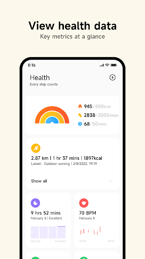 Mi Fitness (Xiaomi Wear) الحاسوب