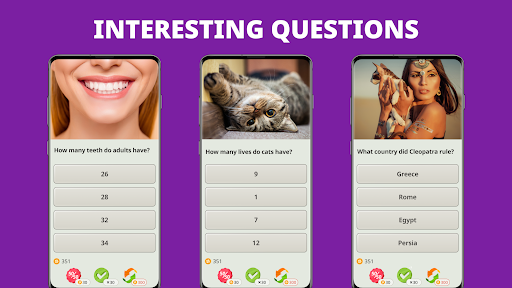 Fun Trivia Game. Questions & Answers. QuizzLand. PC