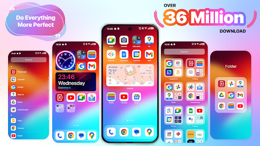 MiniPhone Launcher Launcher OS پی سی