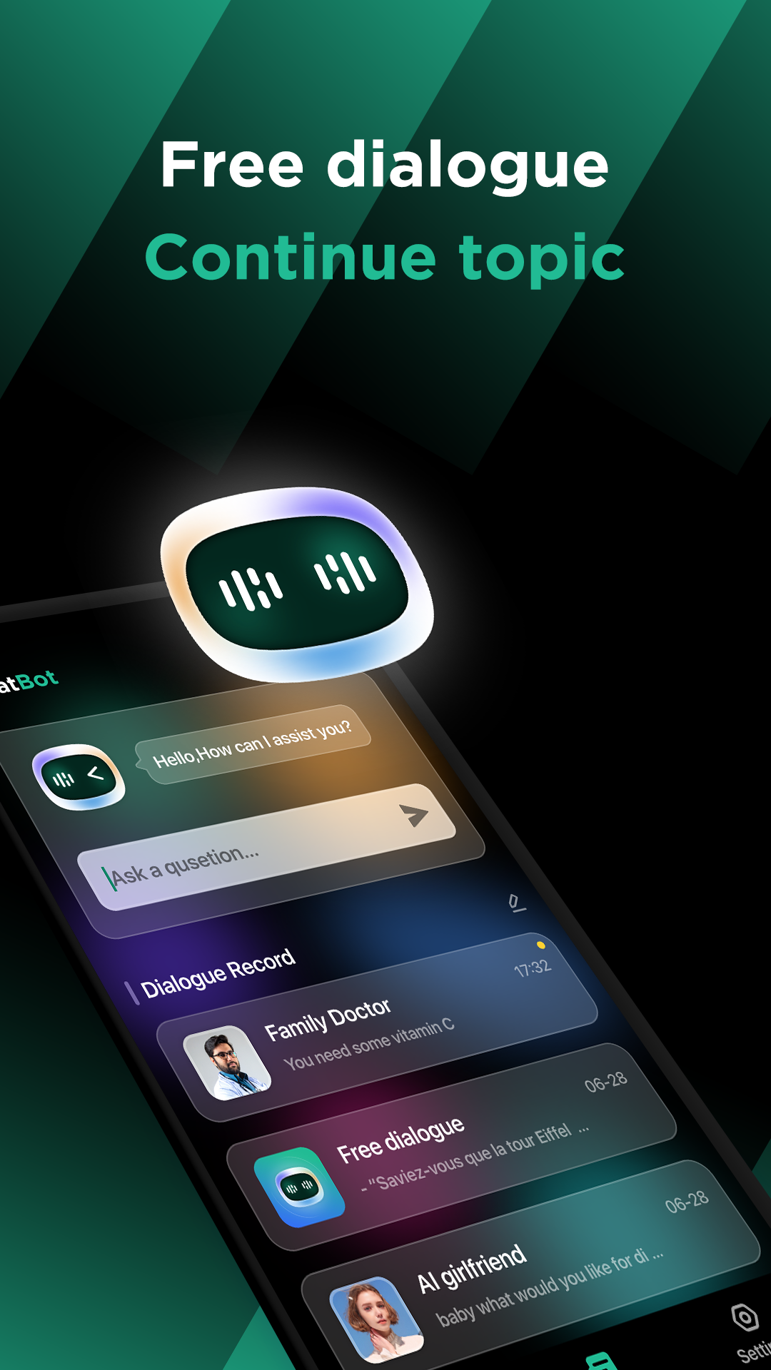 ChatBot - AI Chat الحاسوب