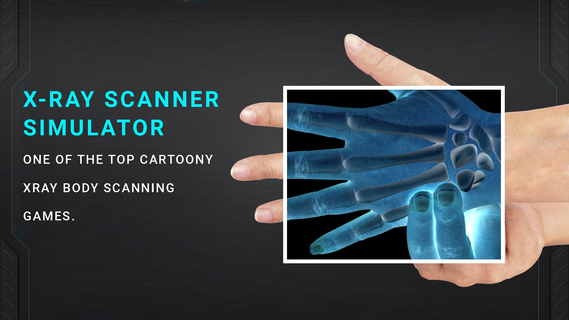 Body scanner X ray camera App PC