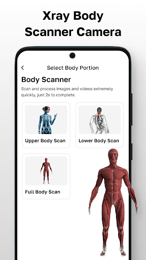 Xray Body Scanner Camera PC
