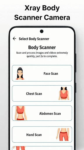 Xray Body Scanner Camera para PC