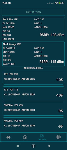 Force LTE Only (4G/5G)