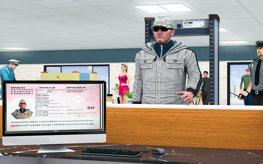 Airport Security: Police Games