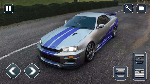 komputer Sport Car Skyline GT-R Race