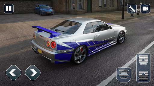 komputer Sport Car Skyline GT-R Race