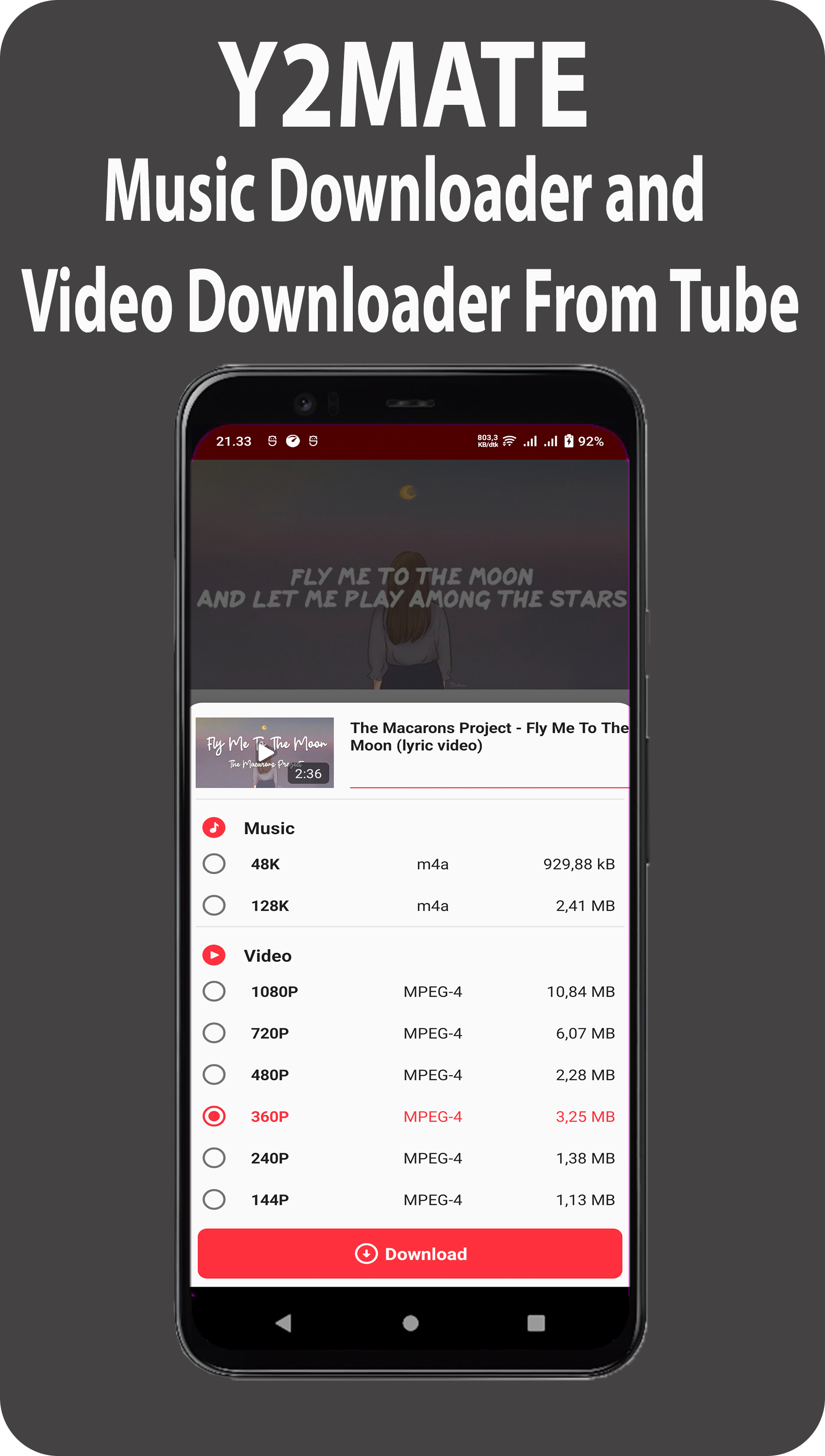 Y2Mate Music Video Downloader PC