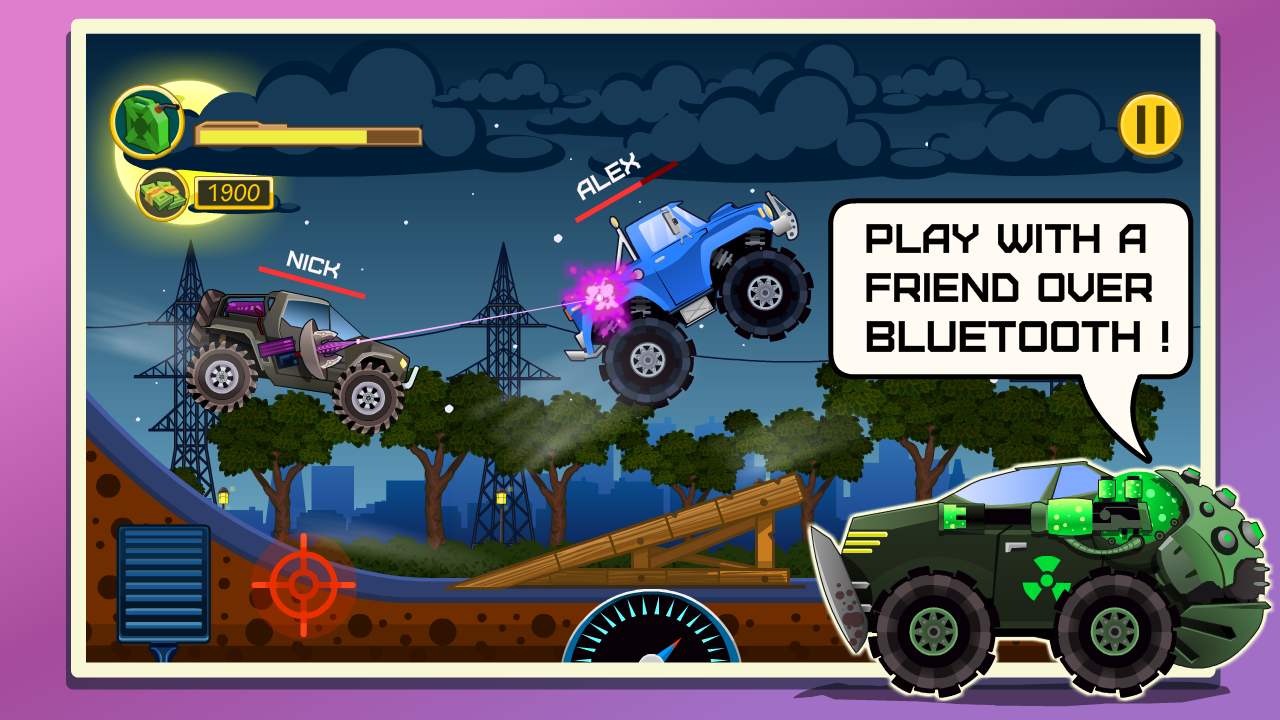 Download Mad Hill Racing: Bluetooth on PC with MEmu